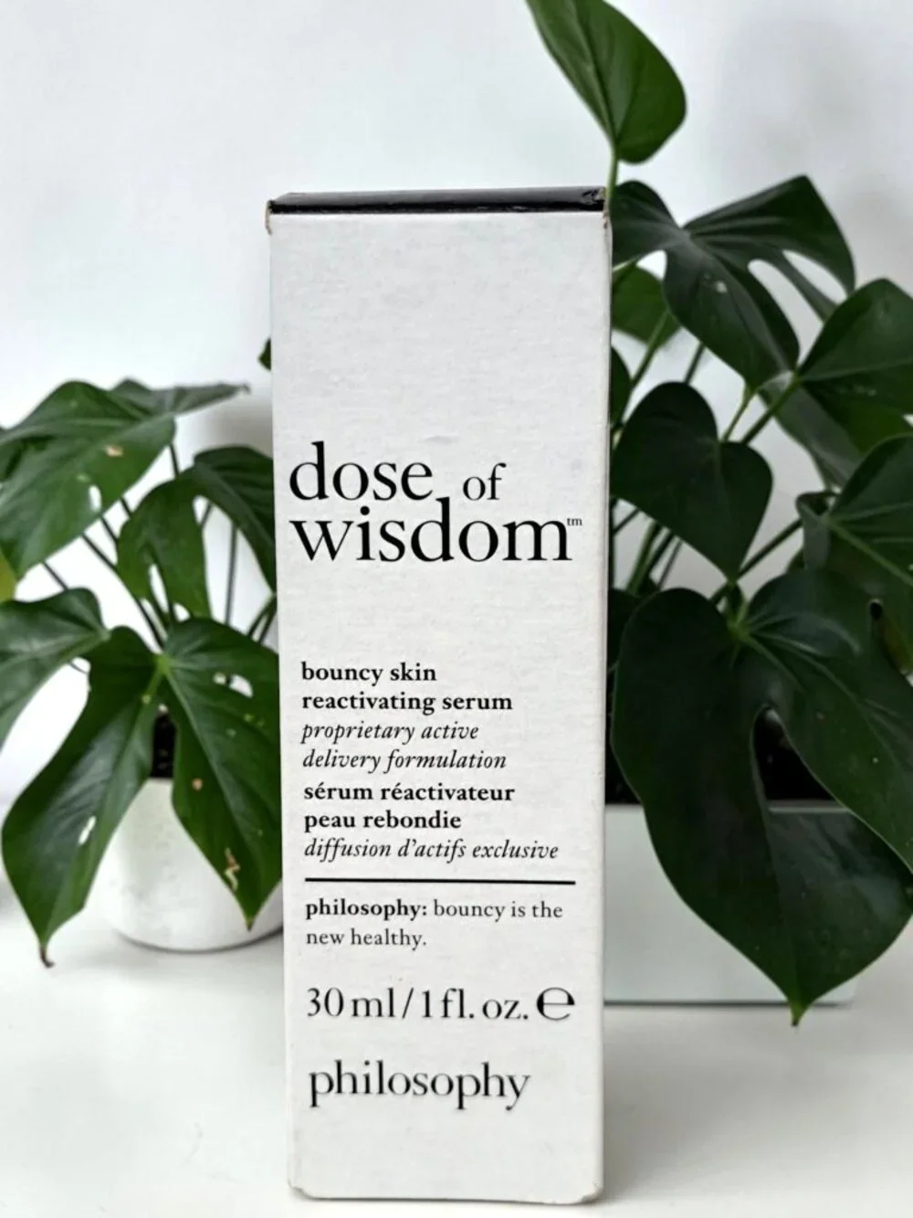 Philosophy Dose of Wisdom 30ml Bouncy Skin Reactivating Serum NWT in box